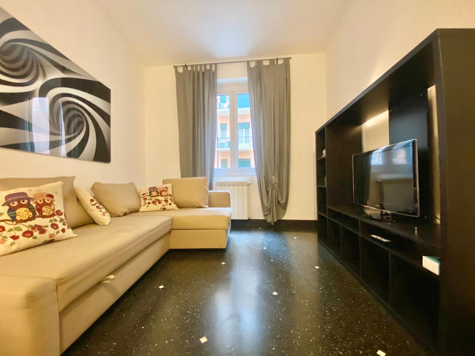 Apartmán Casaviva - Comfy Bilo In Genova Porto Antico Exteriér fotografie