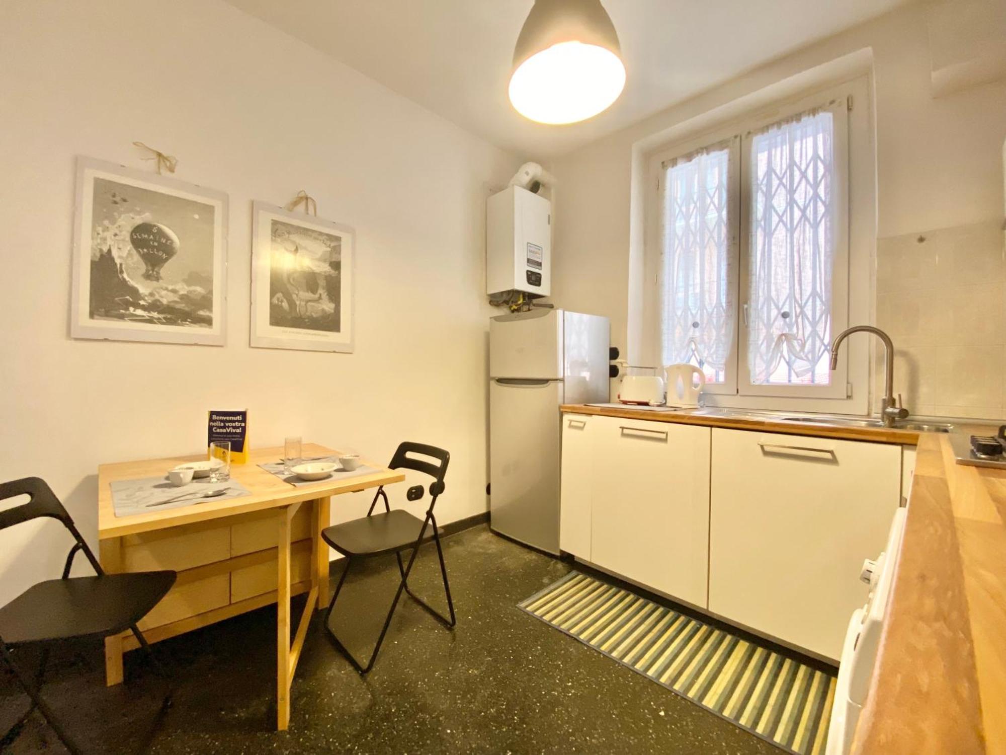 Apartmán Casaviva - Comfy Bilo In Genova Porto Antico Exteriér fotografie